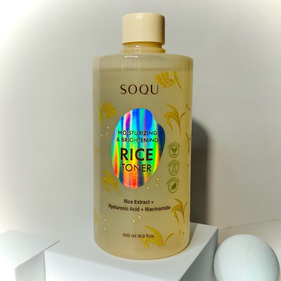 SOQU Rice 4Pc Gift Set Moisturizing 
Brightening Favorite $76 Value! $0 Shipping - Picture 6 of 9